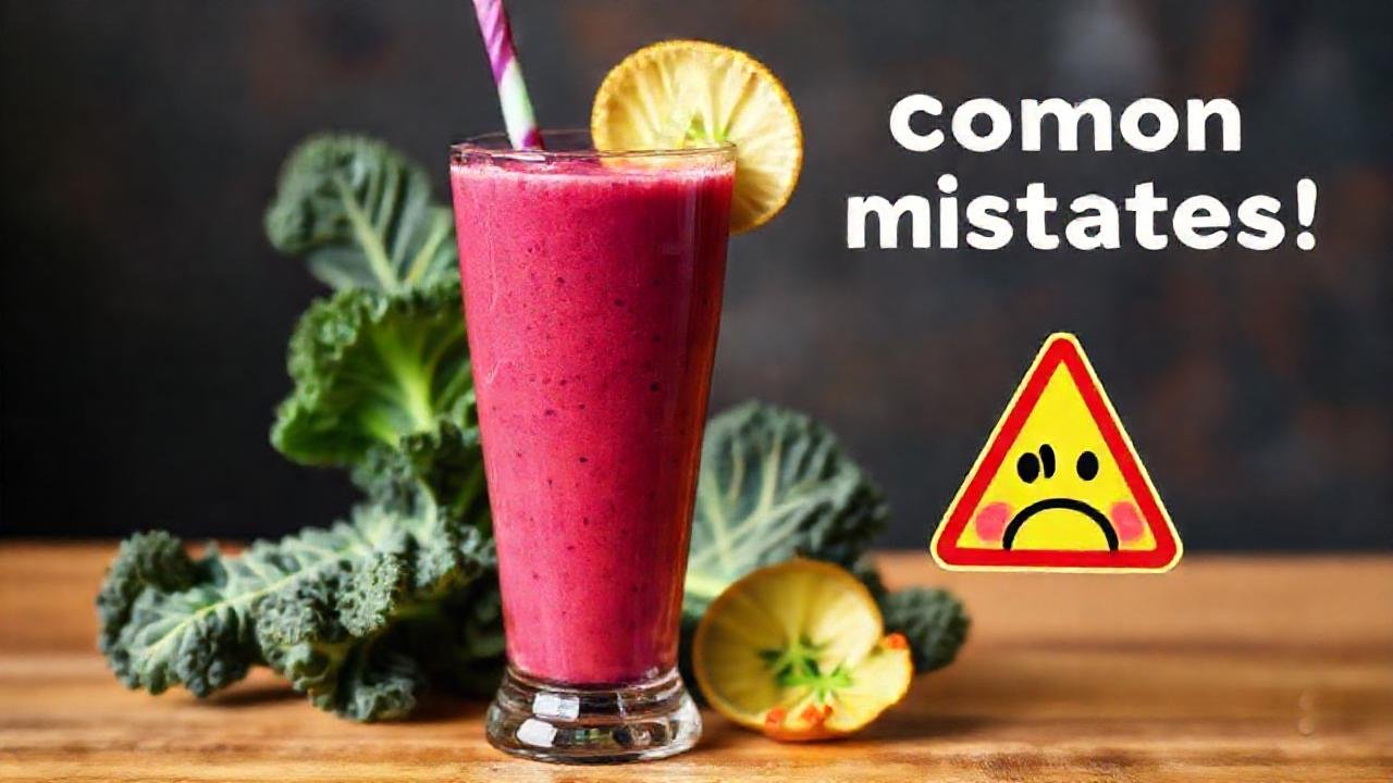 Batido verde, saludable y visualmente atractivo
