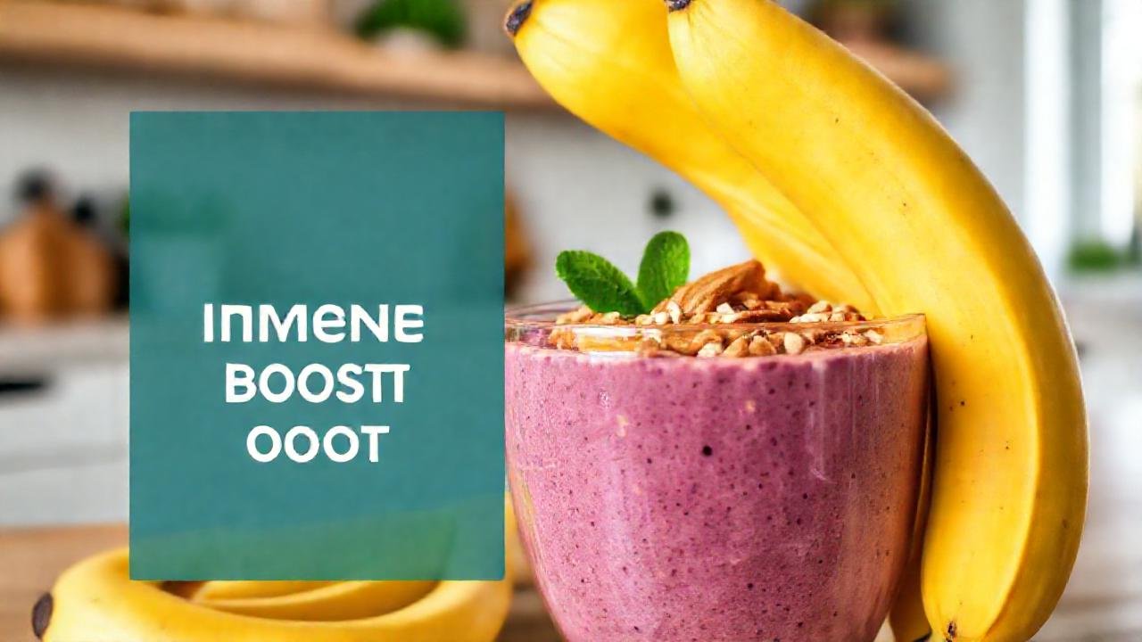 Batido nutritivo, un impulso inmunológico saludable