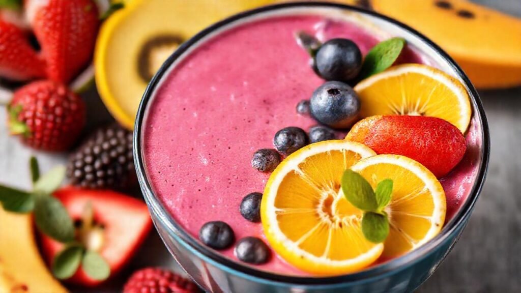 Batido colorido