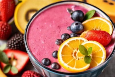 Batido colorido