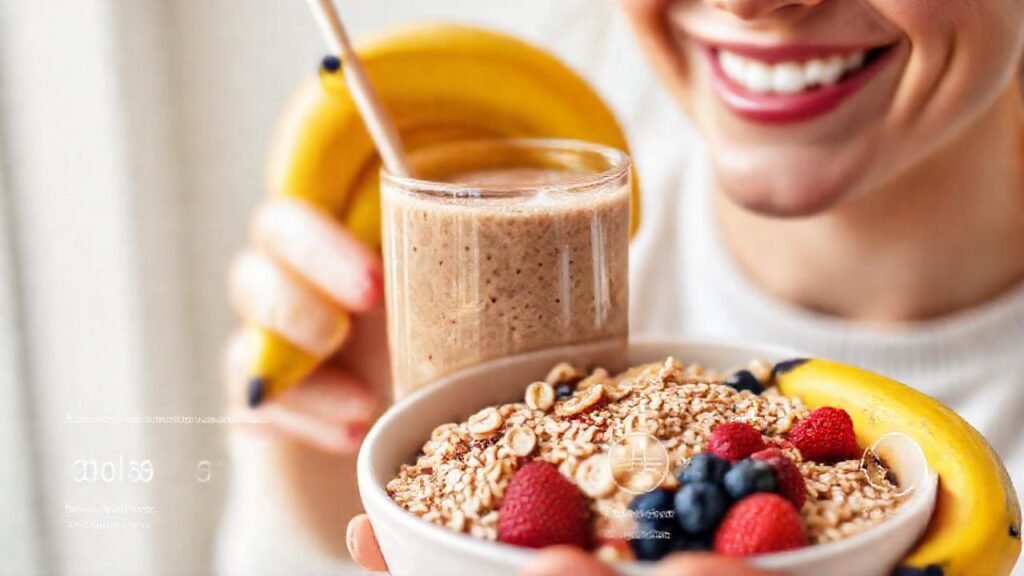 Batido saludable y nutritivo para el desayuno