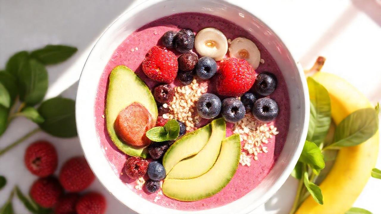 Batido saludable, energía y bienestar