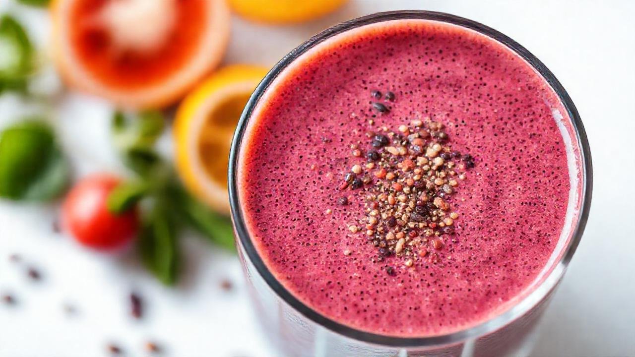 Batido de chía, energía y salud