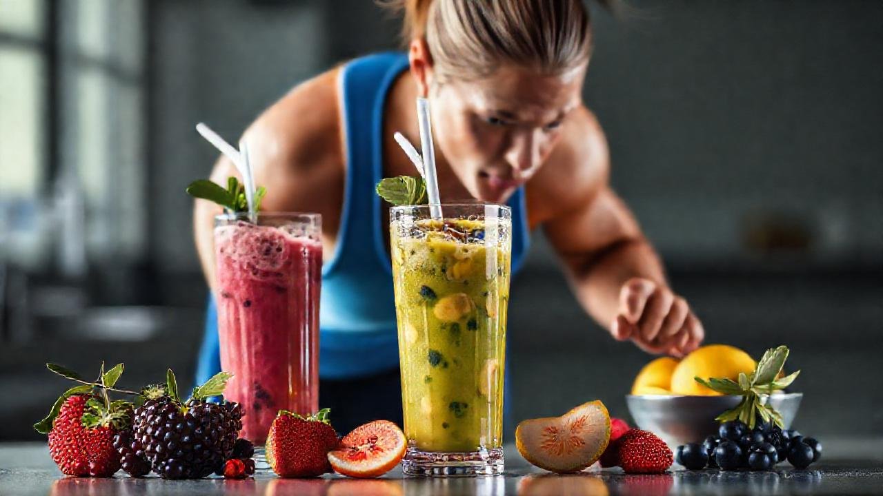 Atletas, smoothies y energía para rendir