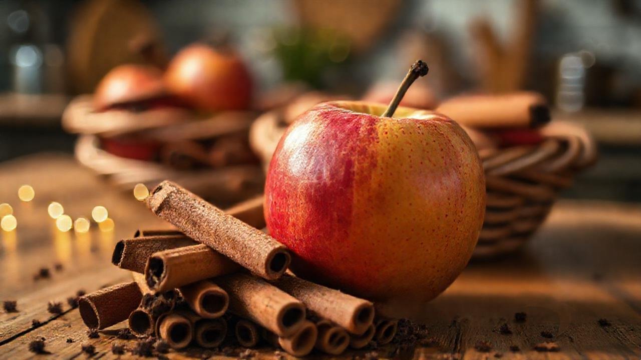 Manzanas especiadas invitan a un aroma cálido