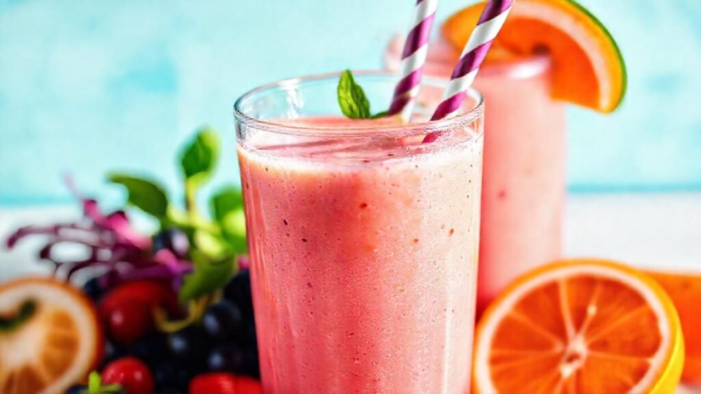Batido brillante: diseño moderno y atractivo