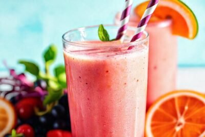 Batido brillante: diseño moderno y atractivo