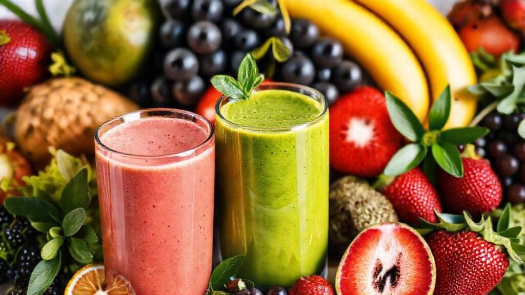 Batido saludable y vibrante