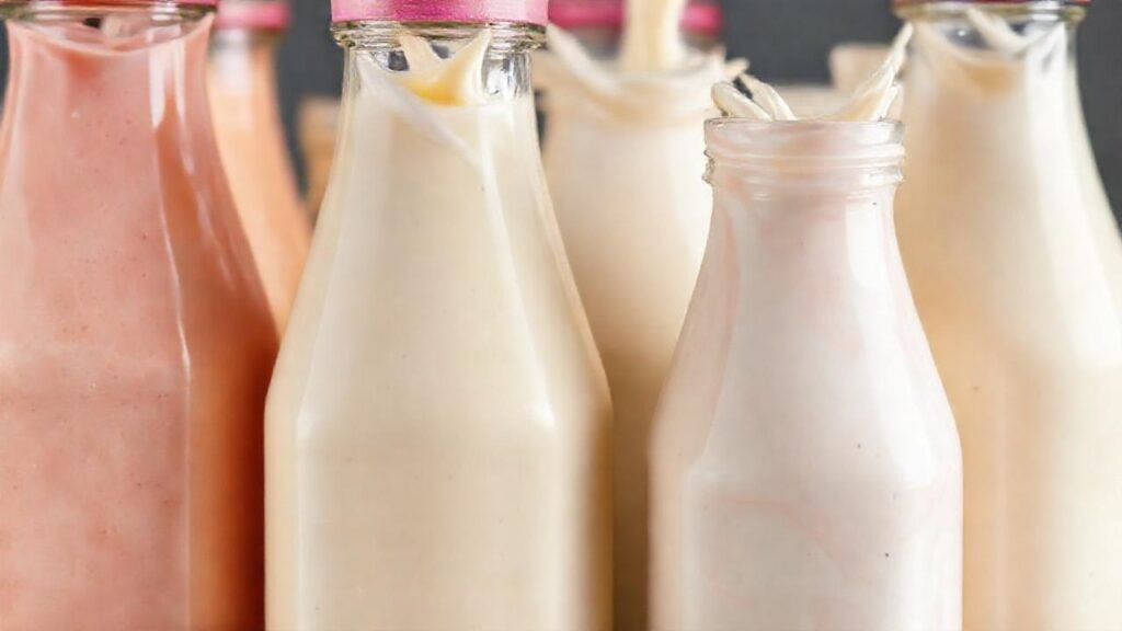 Batido cremoso: textura apetitosa y vibrante