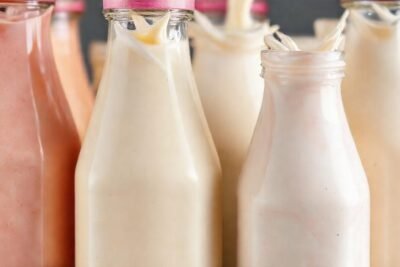 Batido cremoso: textura apetitosa y vibrante