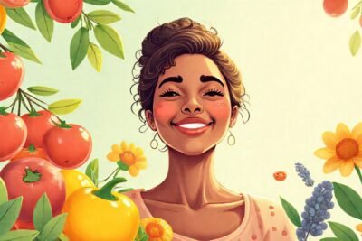Mujer sana