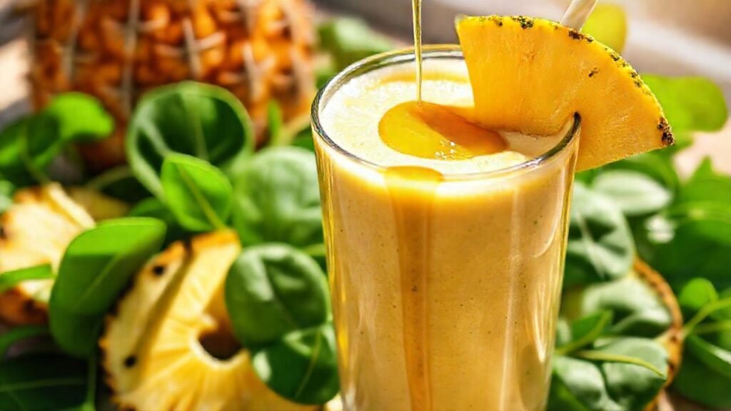 Batido tropical saludable