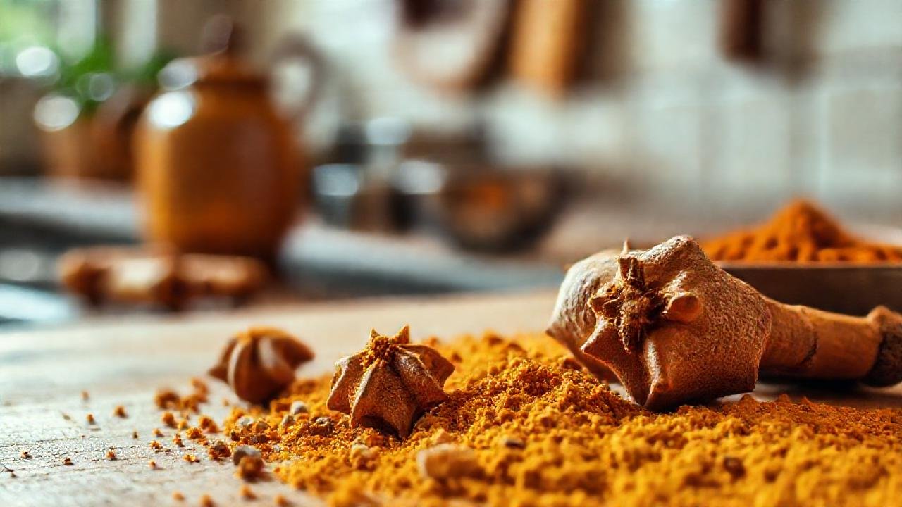 Especias cálidas crean una atmósfera acogedora