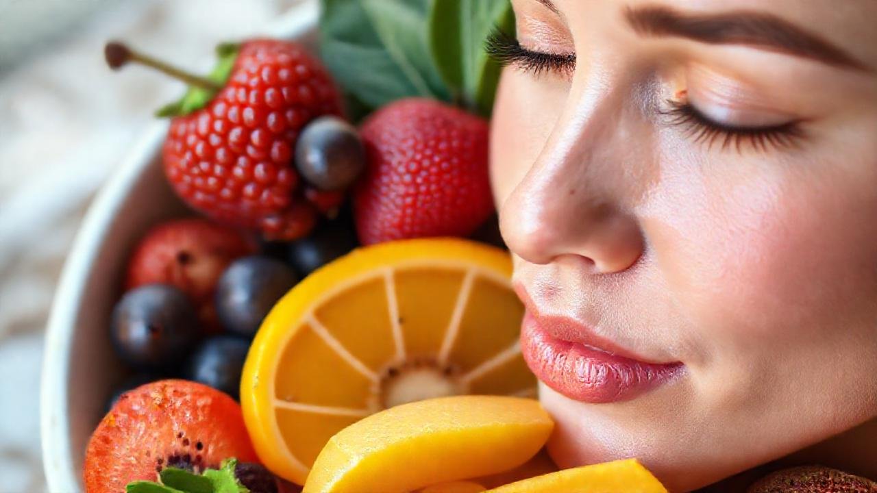 Frutas frescas dan belleza y salud
