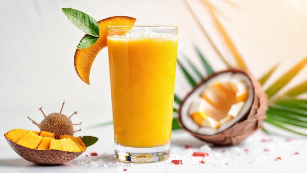 Un batido tropical protege la salud