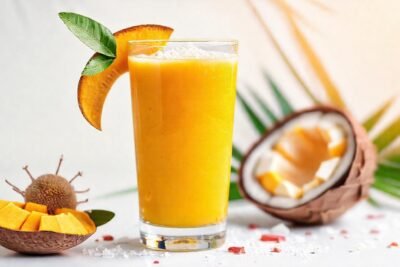Un batido tropical protege la salud
