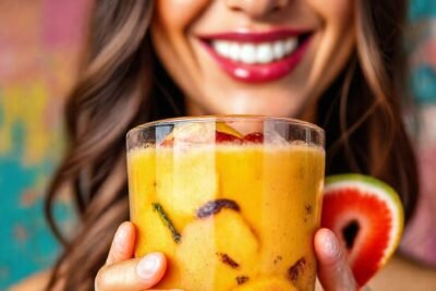 Un batido saludable brilla en estudio