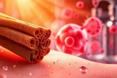 Cinnamon y células sanas en ciencia