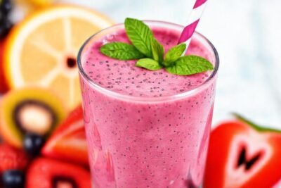 Batido vibrante: salud y frescura