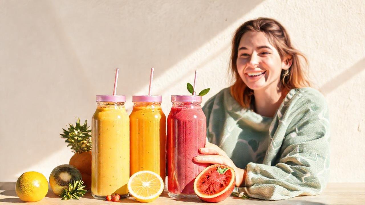 Un smoothie sostenible y vibrante