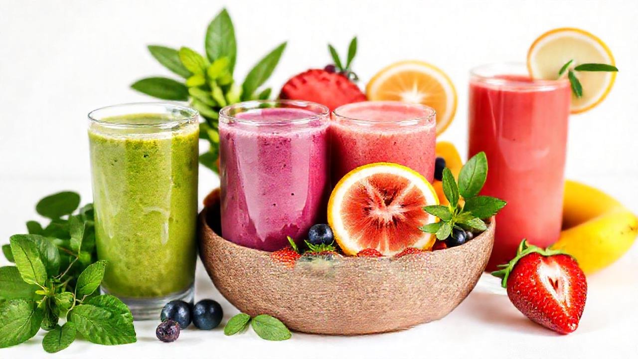 Frutas frescas y estilo de vida saludable