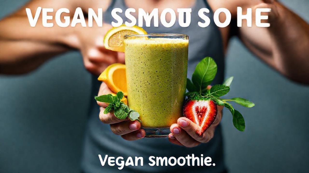 Batido vegano, energía y vitalidad