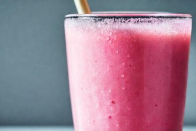 Un batido refrescante y saludable