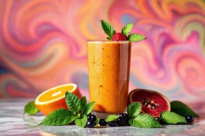 Batido saludable: frescura