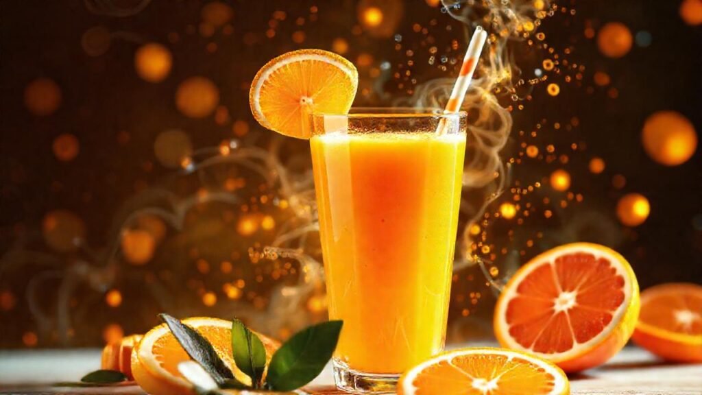 Batido vibrante: salud