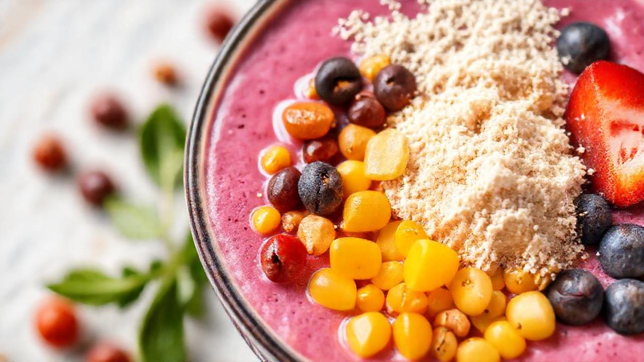 Un desayuno saludable y vibrante