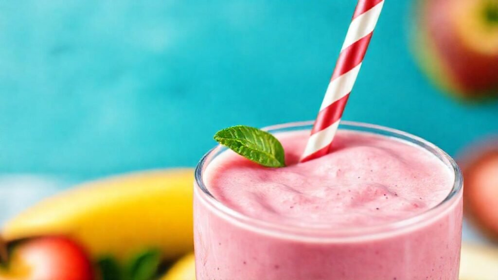 Batido vibrante y saludable