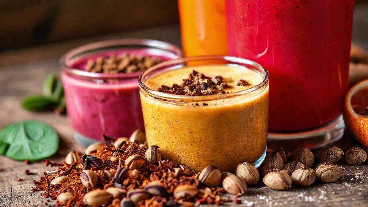 Fotografía artística de alimentos vibrantes