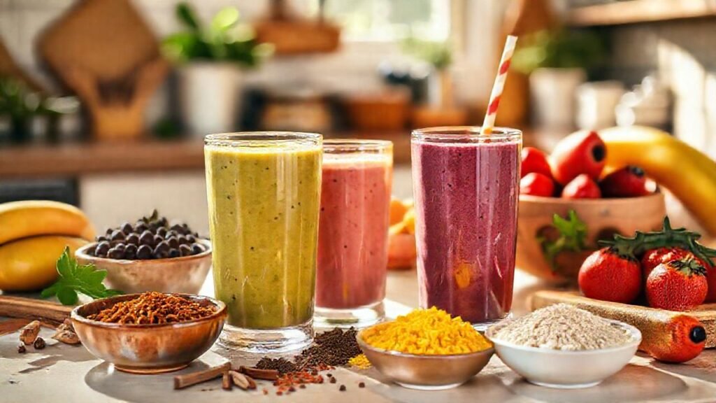 Un desayuno saludable y apetitoso se presenta
