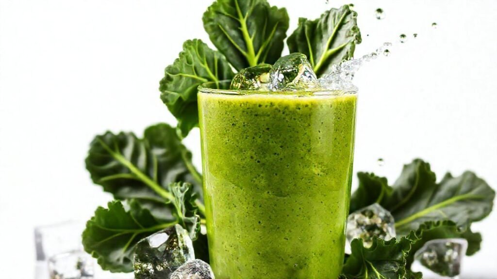 Batido verde fresco