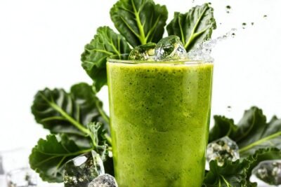 Batido verde fresco