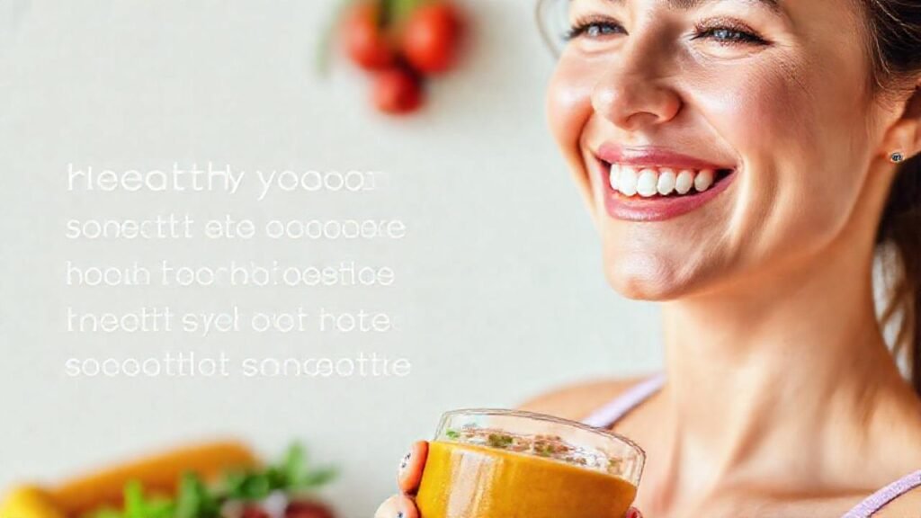 Batido saludable para bienestar y belleza