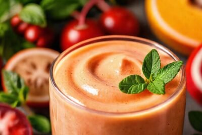 Batido cremoso: belleza y elegancia moderna
